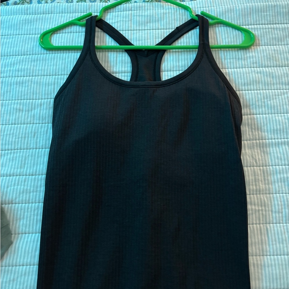 Lululemon Black Racerback Tank Top